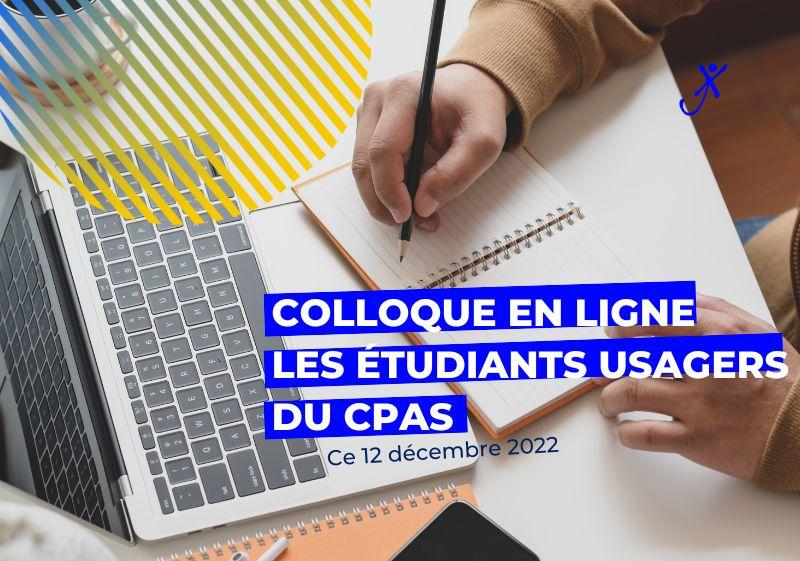 Invitation au colloque en ligne sur la précarité étudiante