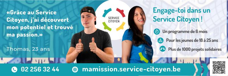 Les prochains départs pour faire un Service Citoyen