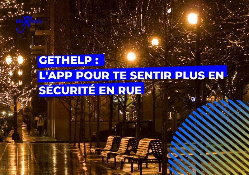 Moodboard : GetHelp, une app pour te sentir plus en sécurité en rue