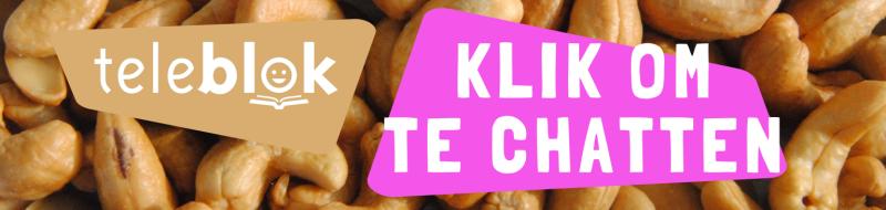 Teleblok om te babbelen tijdens de blok
