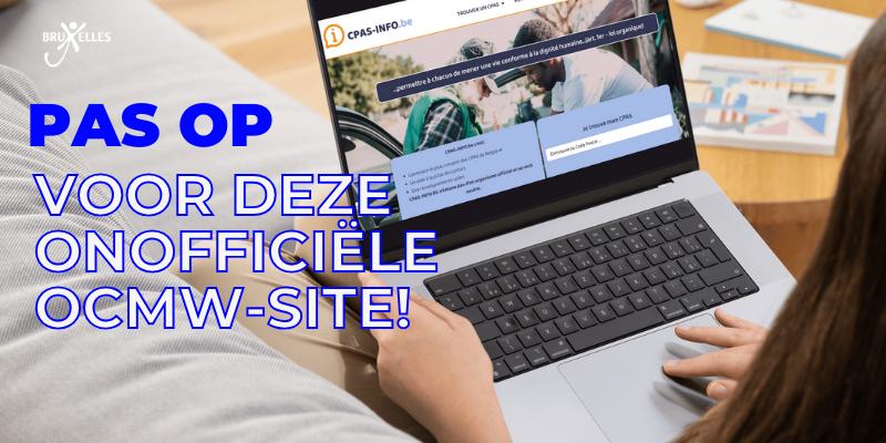 Pas op voor deze onofficiële OCMW-site !