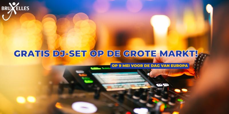 Europe United DJ-set op de Grote Markt