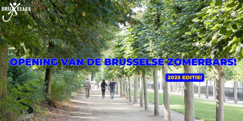 Opening van de Brusselse parken zomerbars