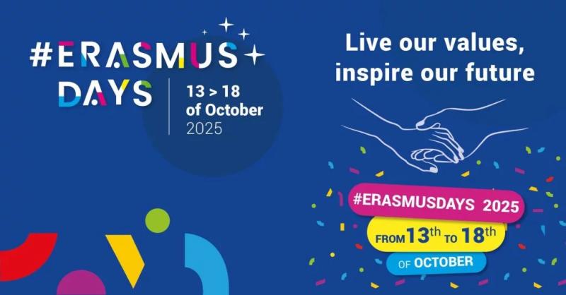 #ErasmusDays: 6 dagen om je Erasmus+ project te delen!