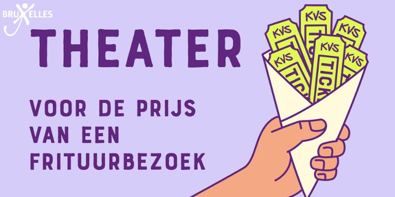 Ga naar het theater voor €8 in KVS