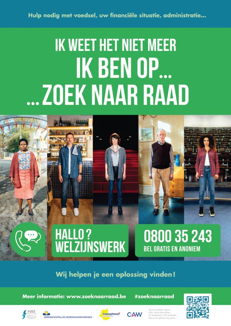 Hallo? Welzijnswerk, de gratis nummer!