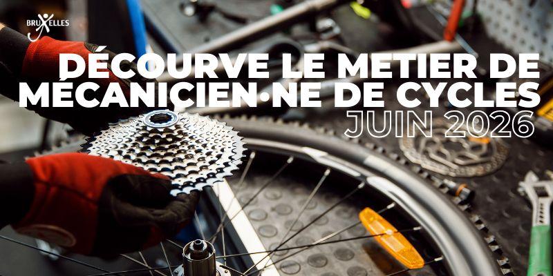 Découverte métier : mécanicien·ne de cycles (réparateur·trice vélos)