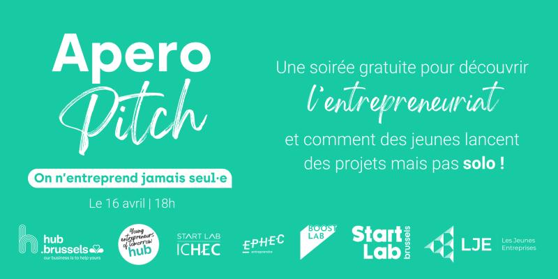 L'Apéro Pitch : Entreprendre, ce n’est pas être seul·e !
