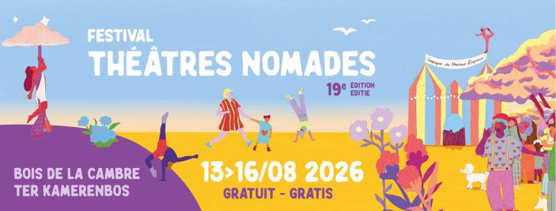 Le festival Théâtres Nomades 2026 : 4 Jours de magie théâtrale au Bois de la Cambre