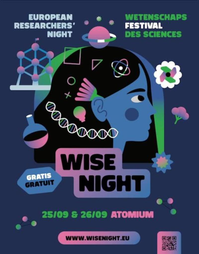 Wise Night 2026: een gratis wetenschapsfestival in het Atomium!