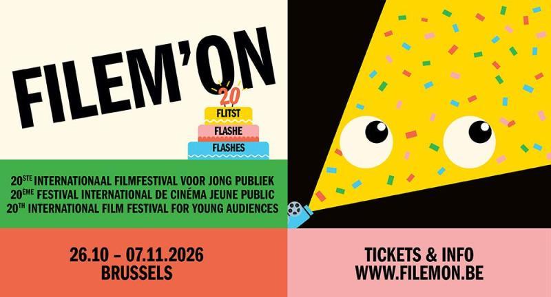 Filem’On 2026 : le festival de cinéma pour les jeunes revient à Bruxelles !