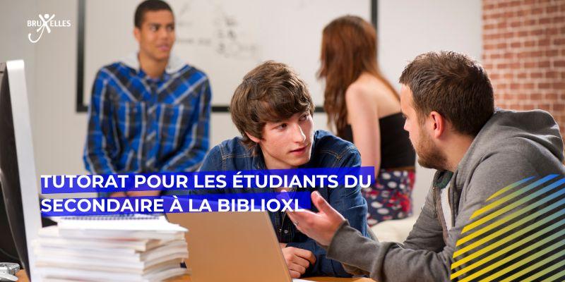 Tutorat pour les étudiants du secondaire à la BiblioXL