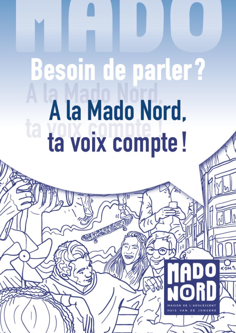 La Mado Nord : Espace de parole, permanences juridiques et psychologiques gratuites!