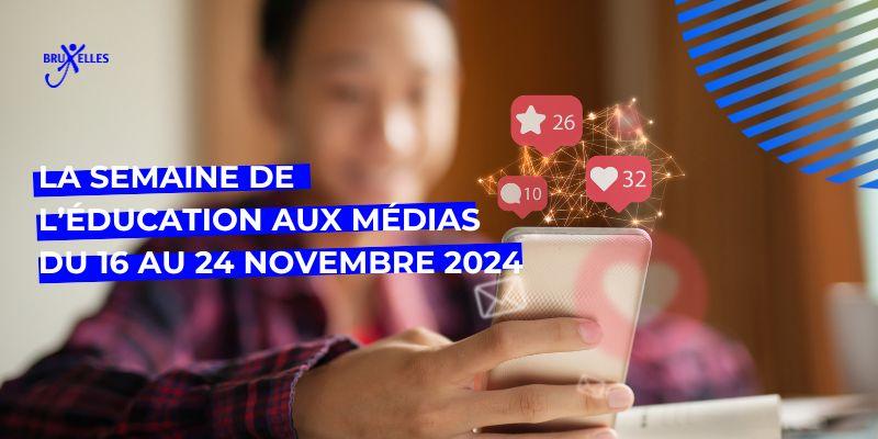 Prépare-toi pour la Semaine de l'éducation aux médias 2024!
