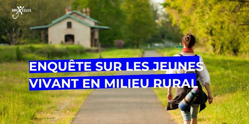Enquête : Participe à l’enquête sur les jeunes en milieu rural!