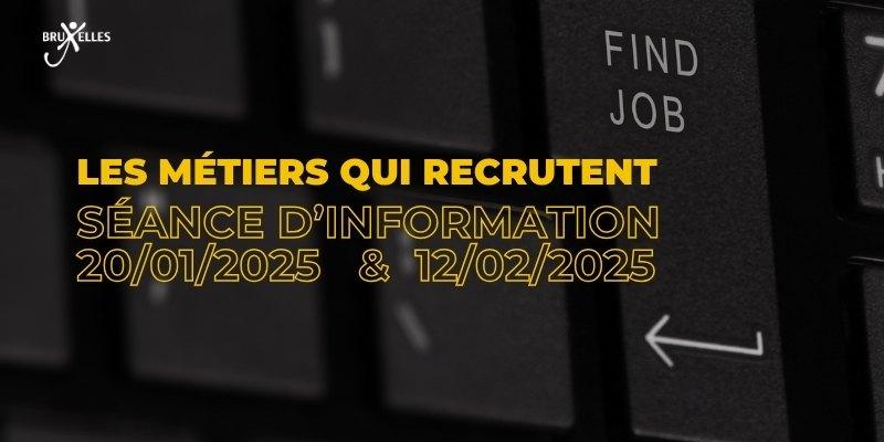 Découvre les métiers qui recrutent et les formations qui y mènent!