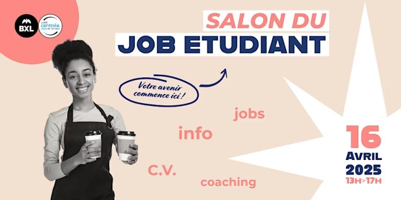 Participe au Salon du Job Étudiant 2025 à Bruxelles !