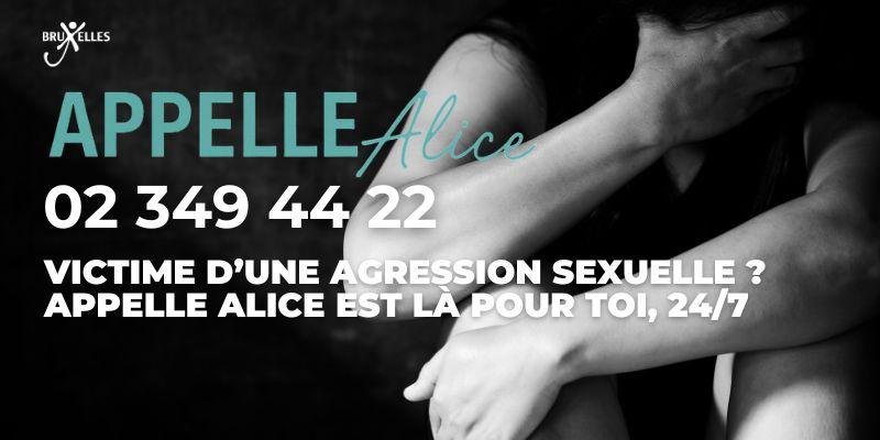 Tu as été victime d’une agression sexuelle ? Appelle Alice est là pour toi, 24/7