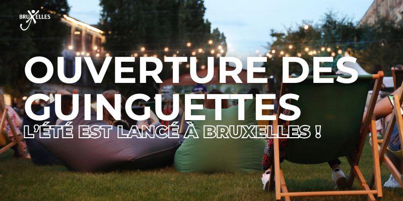 Ouverture des guinguettes dans les parcs bruxellois !