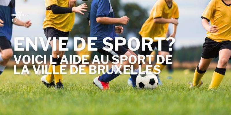 Envie de sport ? La Ville de Bruxelles t’aide à payer l’inscription dans un club sportif !