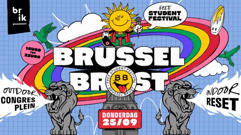 Brussel Brost Festival : Le festival étudiant gratuit!