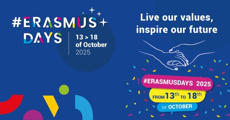 #ErasmusDays : 6 jours pour valoriser ton projet Erasmus+!