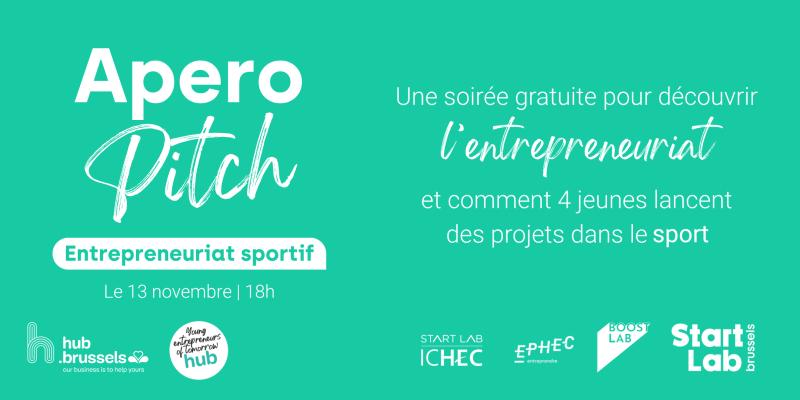 Apéro Pitch – Entrepreneuriat dans le sport
